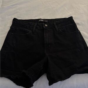 Just Black Women's Dark Denim Shorts